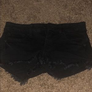 Black American Eagle Shorts